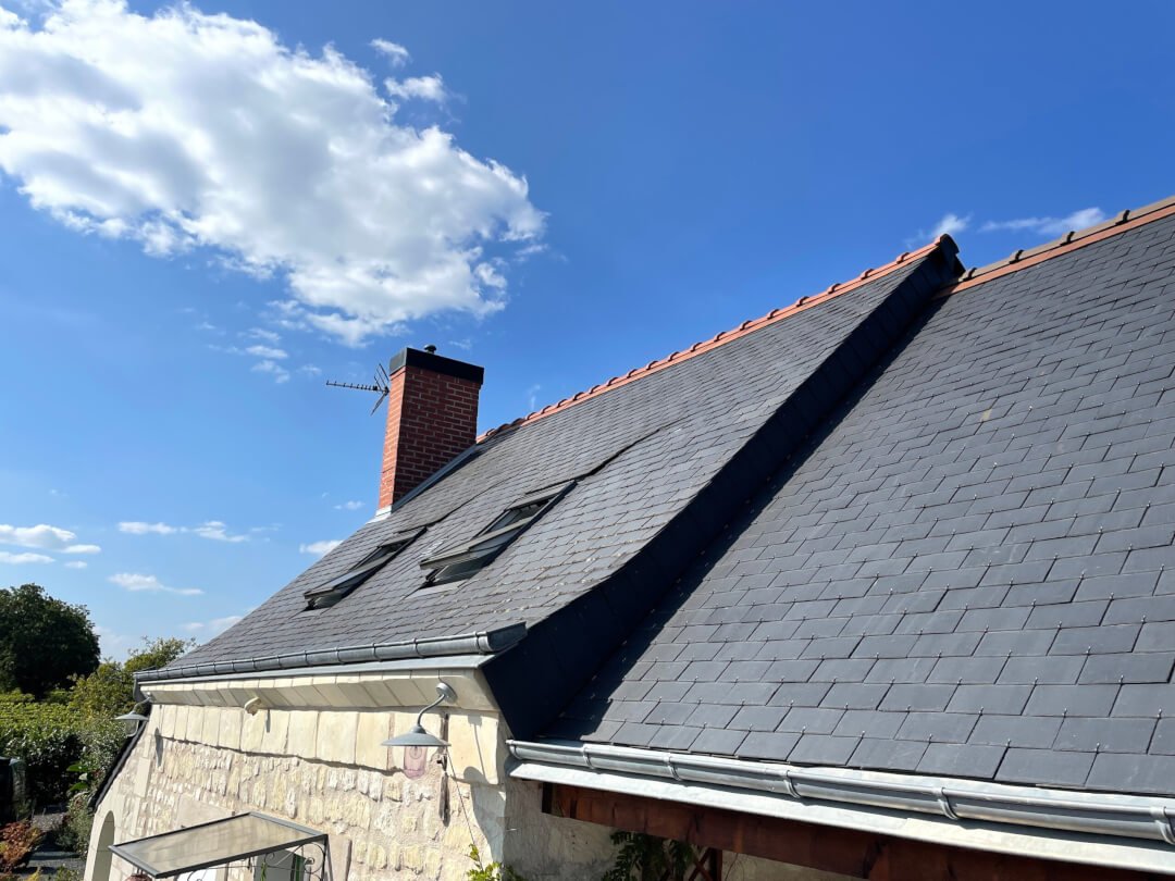 démoussage de toiture à saumur