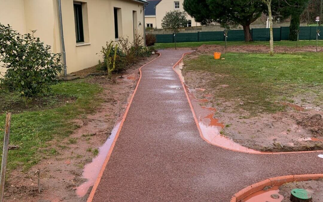 béton désactivé Saumur