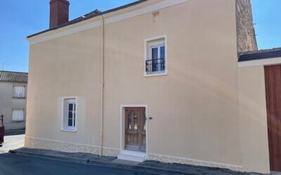 Peintre de façade à Saumur