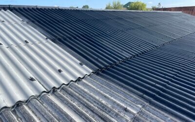 Peinture de hangar agricole à Vivy (49680) – Protection et rénovation durable